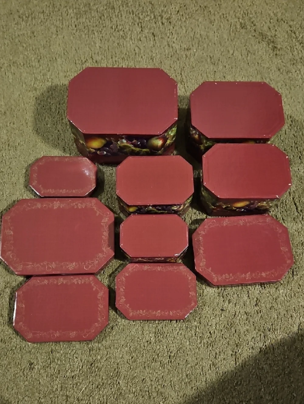 Decorative Nesting Storage Box - Picture 4 of 5